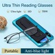 Ochelari de vedere Lucky Joy cu protectie pentru calculator, model unisex, pentru citit, lectura, cu etui atasare telefon, protectie telefon, lumina albastra, UV, dioptrie+3.50