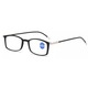 Ochelari de vedere Lucky Joy cu protectie pentru calculator, model unisex, pentru citit, lectura, cu etui atasare telefon, protectie telefon, lumina albastra, UV, dioptrie+3.50