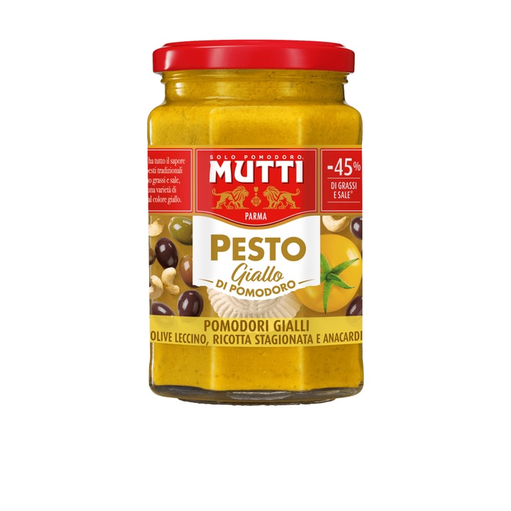 Песто сос от жълти домати Mutti, 180гр