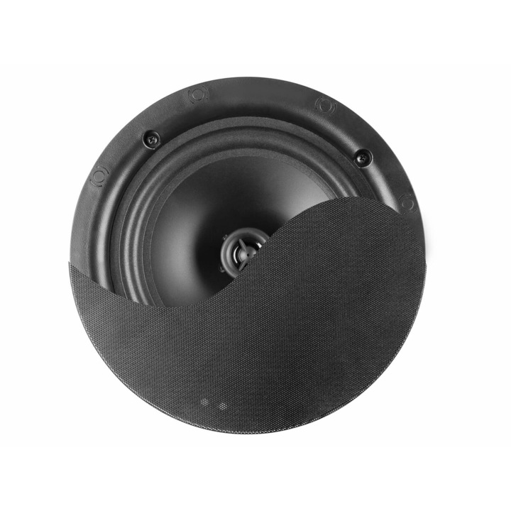 Power Dynamics NCSS8B perem nélküli mennyezeti hangszóró (8″) fekete