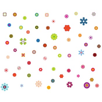 Sticker Decorativ - Mini Floricele - 30 x 90cm Sticker Decorativ - Mini Floricele - 30 x 90cm