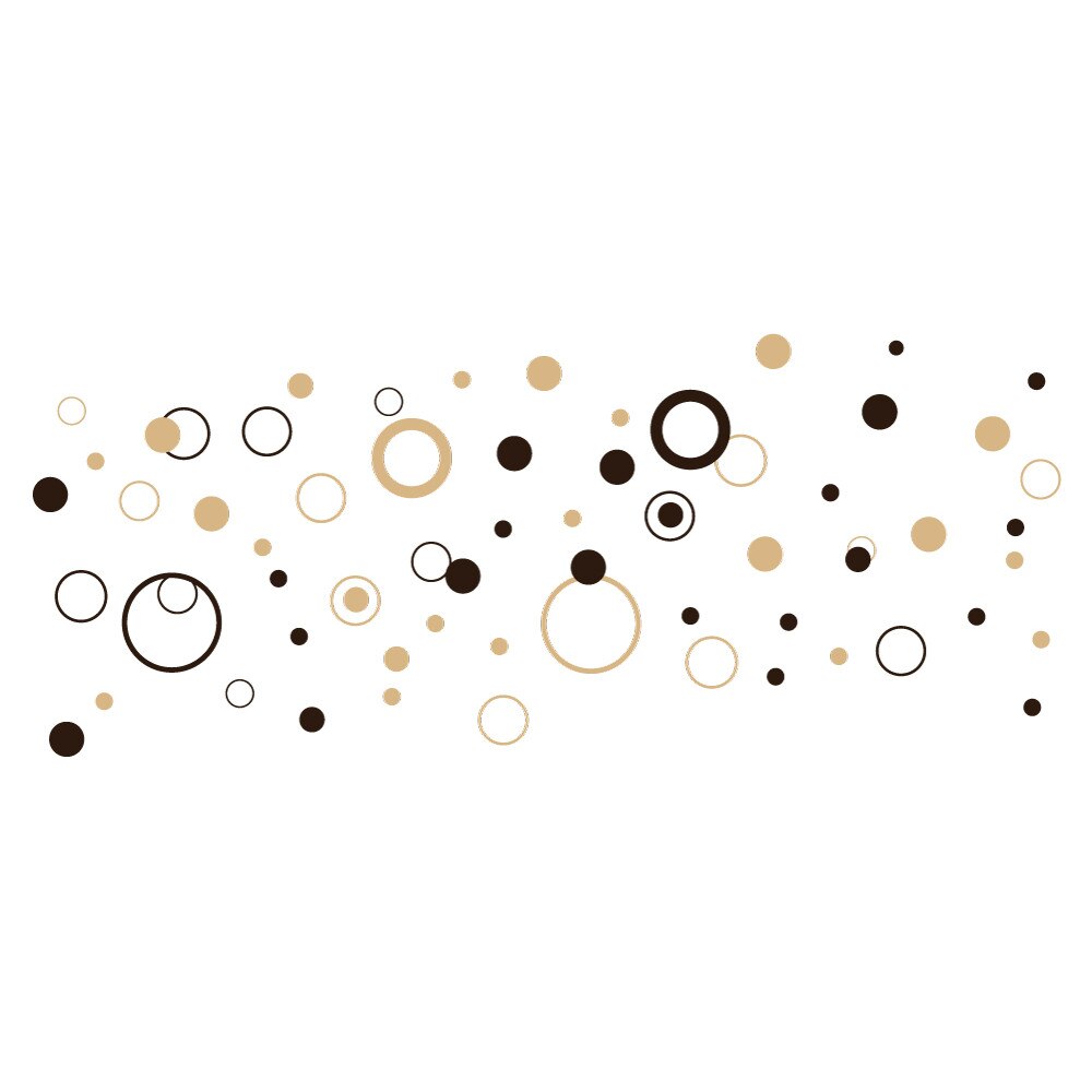 Sticker Decorativ - Bubbles - 60 x 90cm