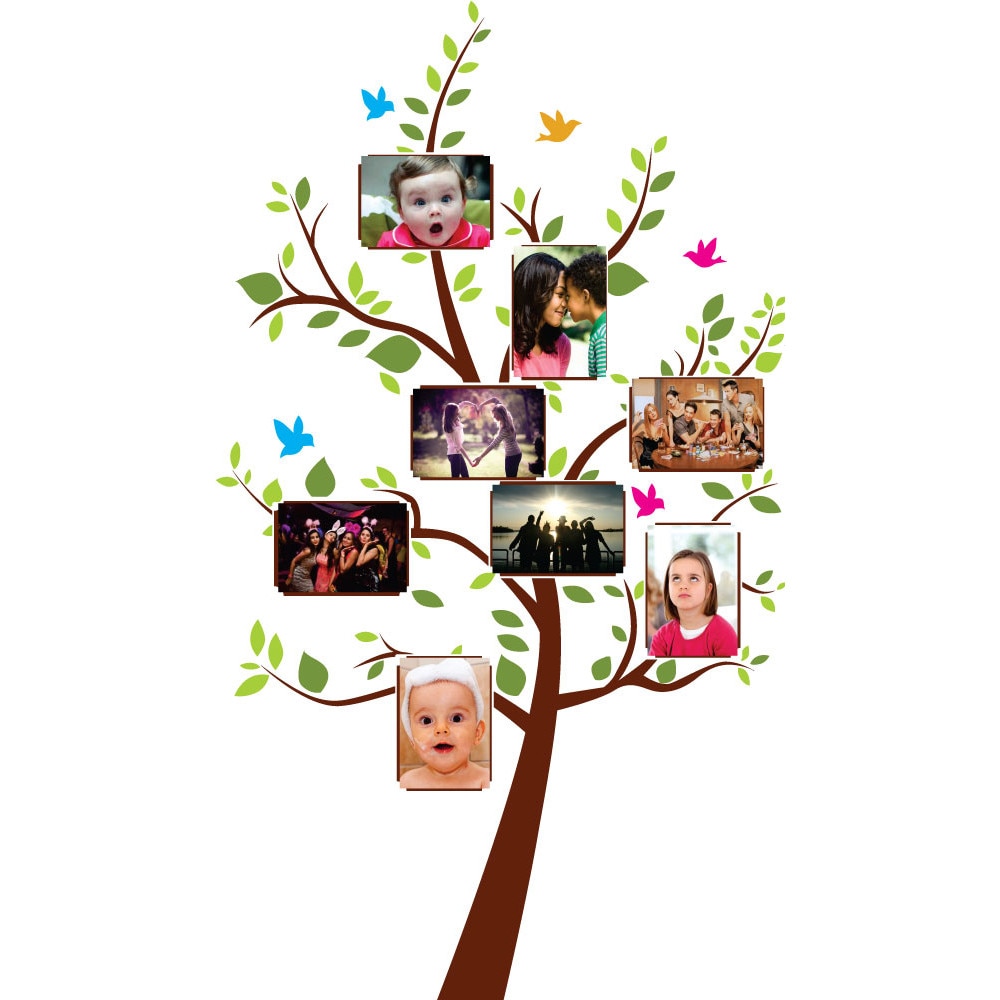 Sticker Decorativ - Copacelul familiei - 60 x 90cm