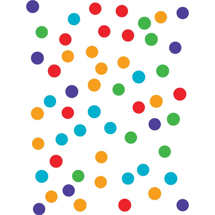 Sticker Decorativ - Cercuri colorate - 30 x 90cm