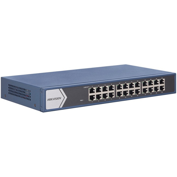 Суич Hikivision DS-3E1524-EI, 24 x gigabit RJ45