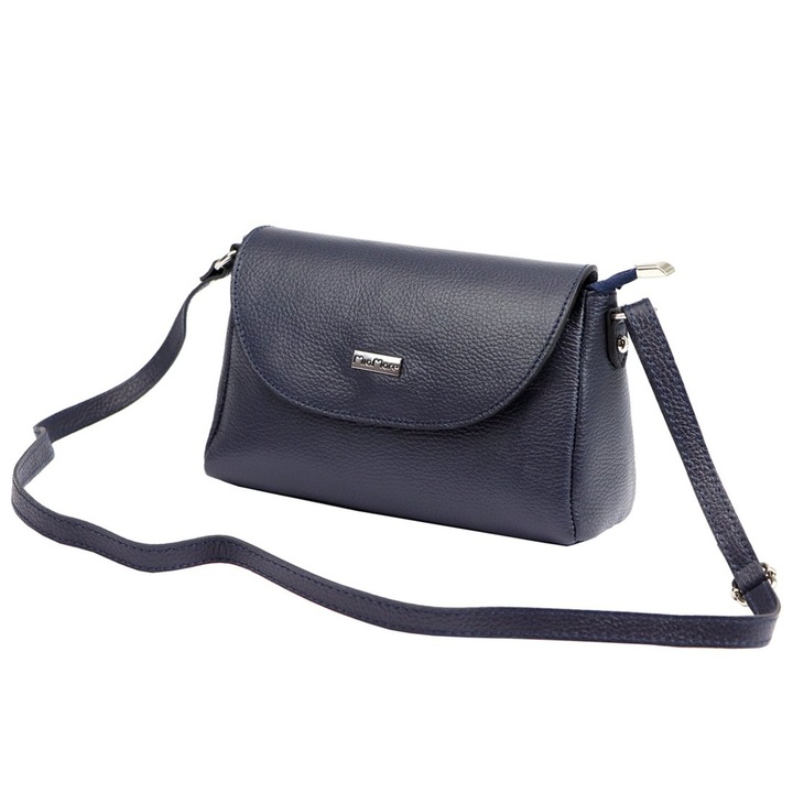 Geanta messenger dama, MiaMore, 01-018, Piele naturala, 24 x 16 x 9