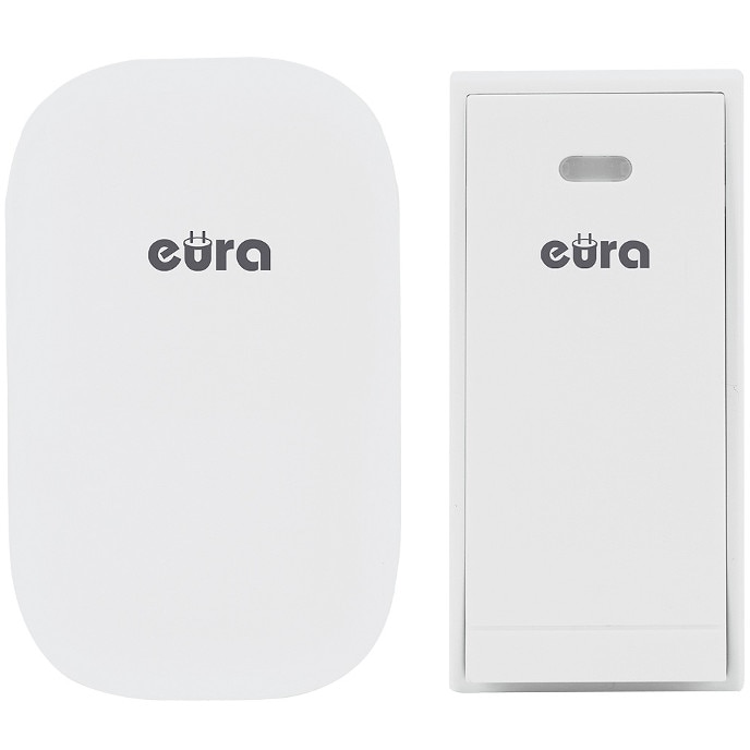 Електрически звънец, Eura, Бял - eMAG.bg
