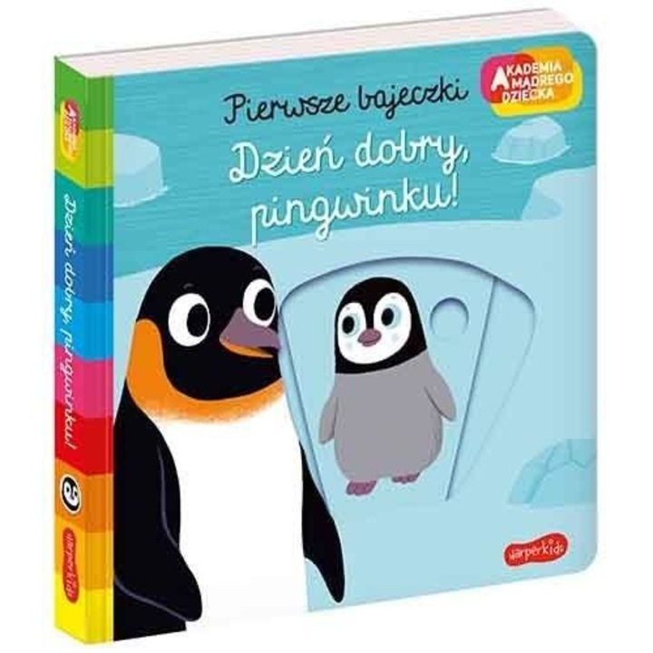 Dzień dobry pingwinku!, HarperKids, 10 страници, Многоцветен
