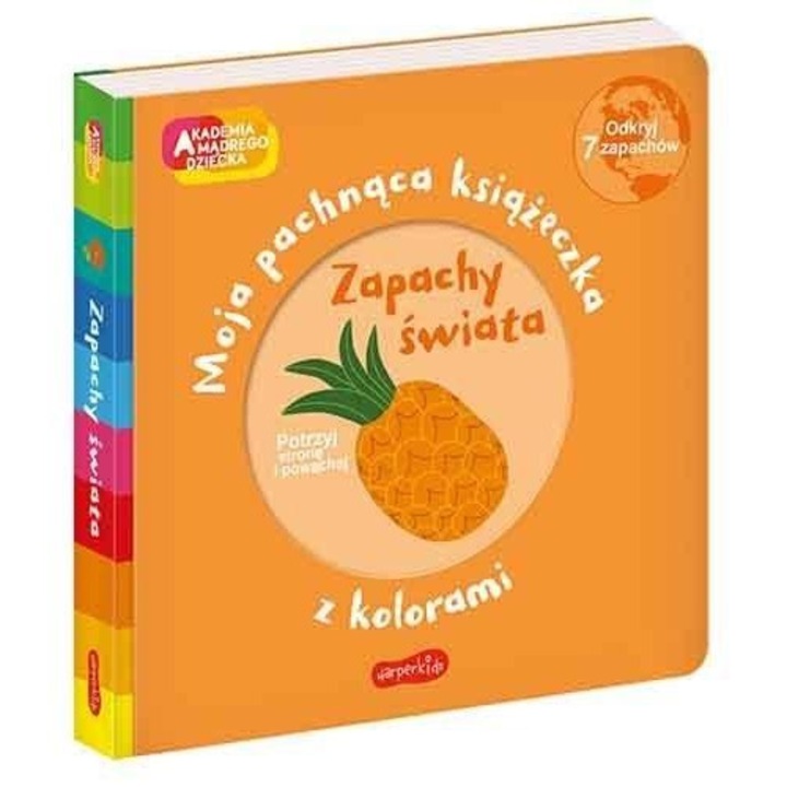 Книжка HarperKids, Ароматизирана книга, 10 страници, Многоцветен