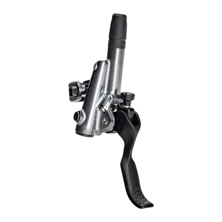 Maneta frana bicicleta, Shimano, Dreapta, Negru/Argintiu