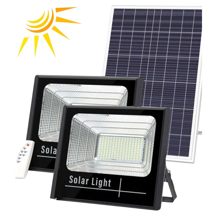 Set 2x Proiector solar 200w