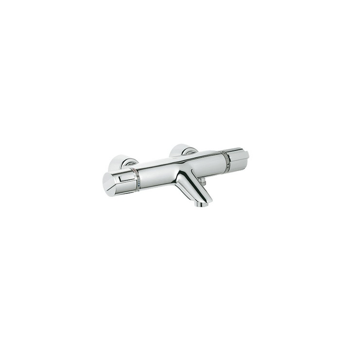 Baterie Grohtherm 2000 34174000, Grohe, Pentru cada/dus, Termostatica, Montare pe perete, Crom