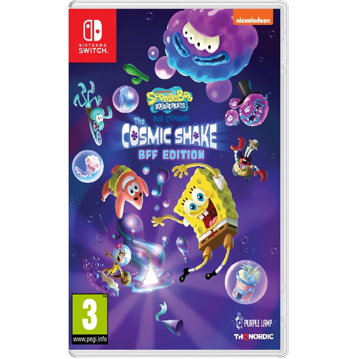 Игра THQ NORDIC Spongebob Squarepants The Cosmic Shake Bff издание, за Nintendo Switch