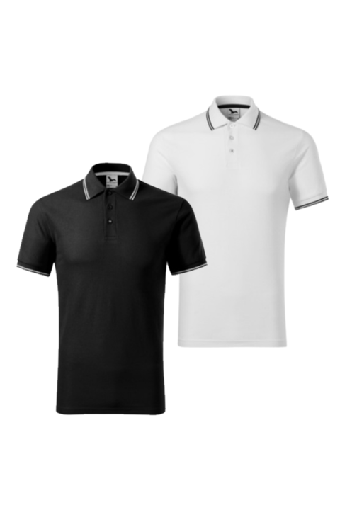 2 db-os férfi póló szett, Multicolor, 232 FOCUS-2, Többszínű