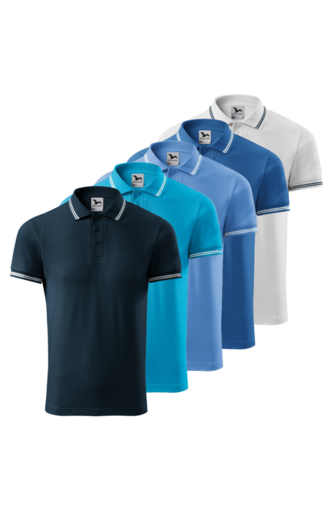 5 db-os férfi póló szett, Multicolor, 219 URBAN-5, Többszínű