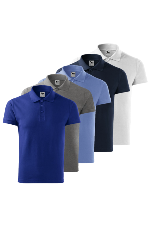 5 db-os férfi póló szett, Többszínű, 212 PAMUT-5, Többszínű