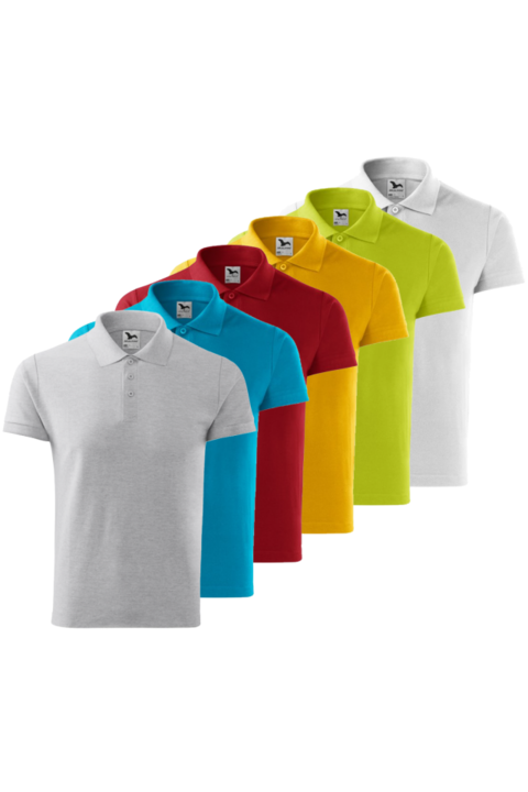 6 db-os férfi póló szett, Többszínű, 212 PAMUT-6, Többszínű