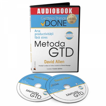Arta productivitatii fara stres. Metoda GTD (Audiobook) - David Allen Arta productivitatii fara stres. Metoda GTD (Audiobook) - David Allen