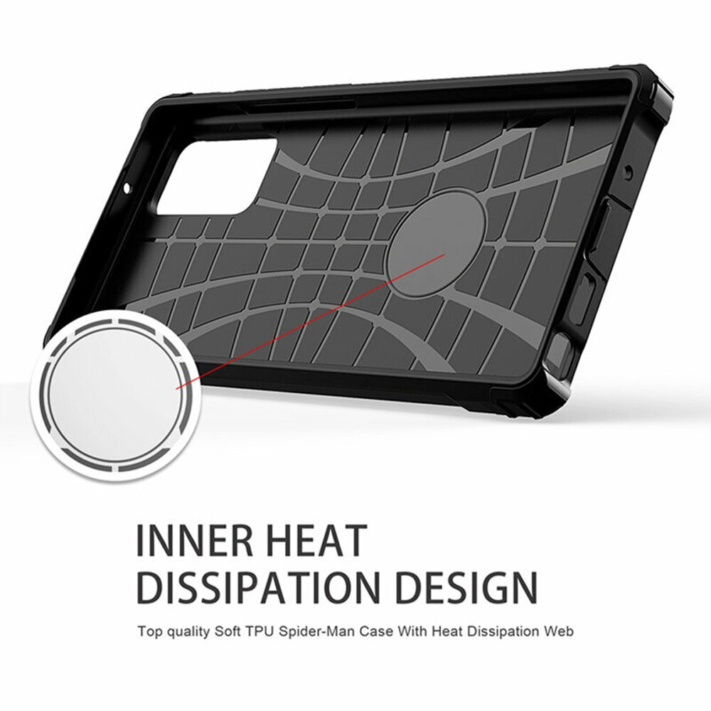Husa de protectie compatibila cu Samsung Galaxy S23 Ultra, Army Shield, Hybrid Armor, Negru