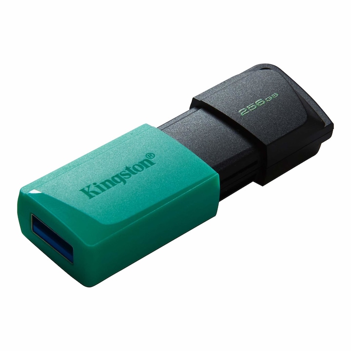 USB 3.2 флаш памет Kingston, Data Traveler Exodia, 256Gb, Зелен