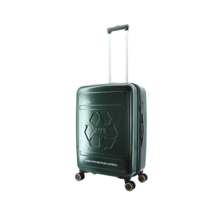 Troler, National Geographic, 57 l, Plastic, Verde