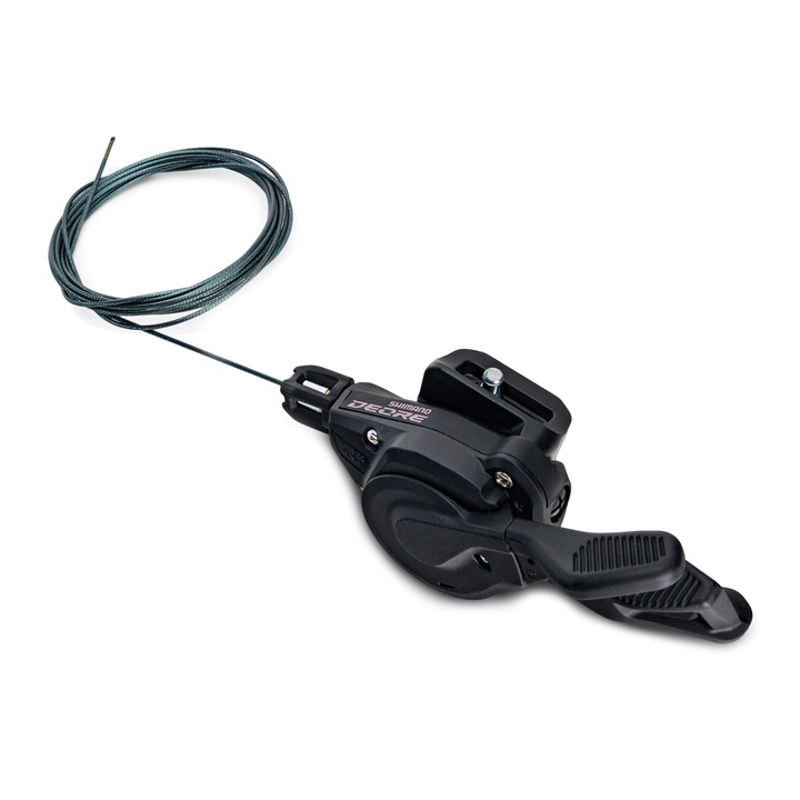 Schimbator bicicleta, Shimano, Spate, Negru