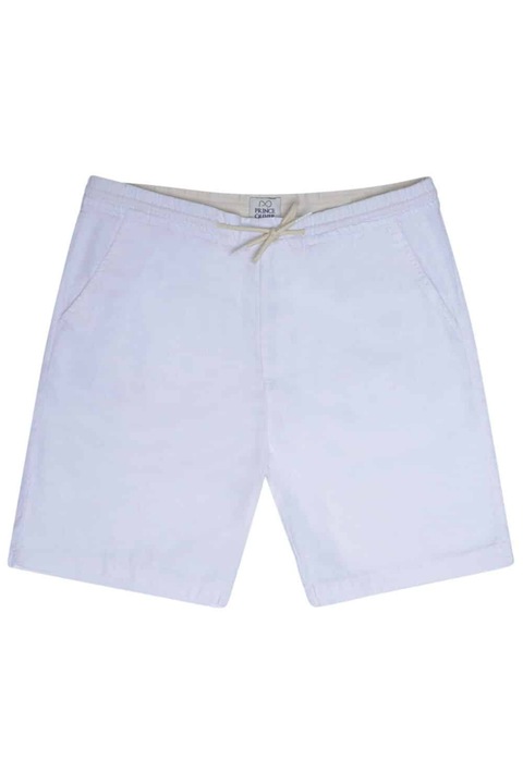 Pantaloni scurti barbati Prince Oliver, In, Alb