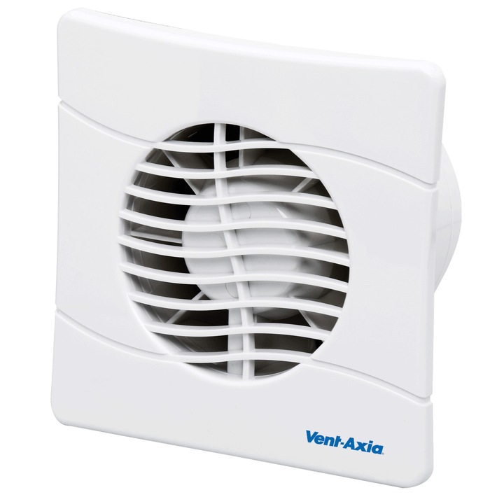 Ventilator de baie cu clapeta antiretur Vent-Axia Basics 100SLB made in UK