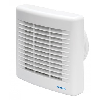 Ventilator de baie cu timer Vent-Axia Basics 100T made in UK Ventilator de baie cu timer Vent-Axia Basics 100T made in UK