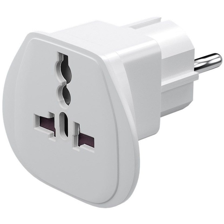 Goobay Univerzális hálozati töltő átalakitó/adapter, max.16A, fehér