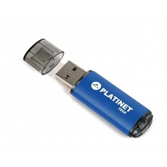 Memorie USB Platinet 16GB X-Depo, USB 2.0, Albastru