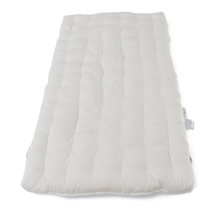 Matrac kiságyba 70 x 140 cm Confort Merino Baby, MERINO GYAPJÚ töltettel és Pamut huzattal
