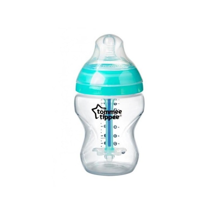 Biberon Advanced Anti-colic, cu sitem de ventilatie, 260 ml, 0 luni+