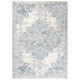 Covor, Tapiso, Valley, 120 x 170 cm, Potriveste Perfect In Orice Interior, Recomandam Utilizarea Unui Dispozitiv De Prindere A Covorului, Compatibil Incalzire In Pardoseala, Fir Scurt 9 mm, Polipropilena, Albastru Deschis/Bej/Crem