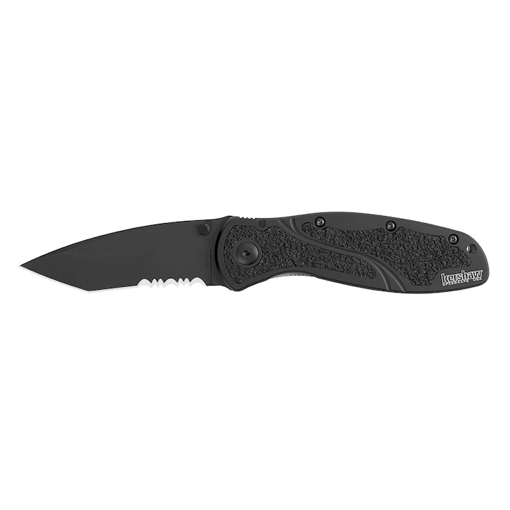 Briceag pliabil Blur 1670TBLKST, Kershaw, Inox, 8.6 cm, Negru