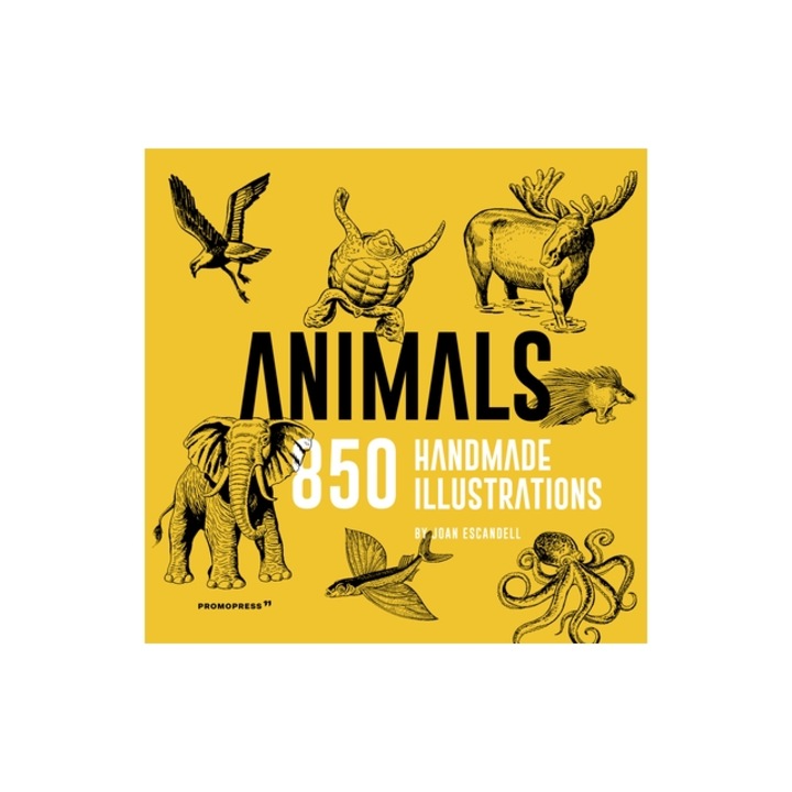Animals 850 Handmade Illustrations, Joan Escandell