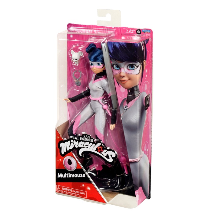 Papusa Miraculous - Multimouse, 26 cm