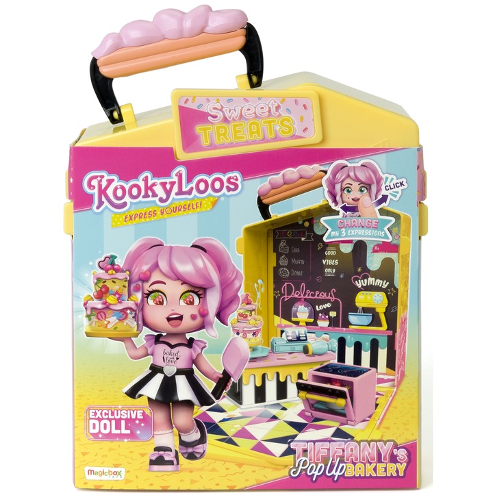 Комплект за игра KookyLoos - Сладкарницата на Тифани