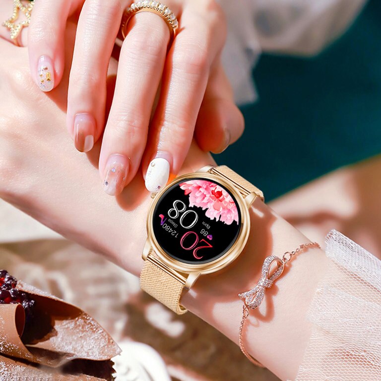 Smartwatch Dama Pacific 282, Conexiune Bluetooth, Android 4.4+ sau iOS