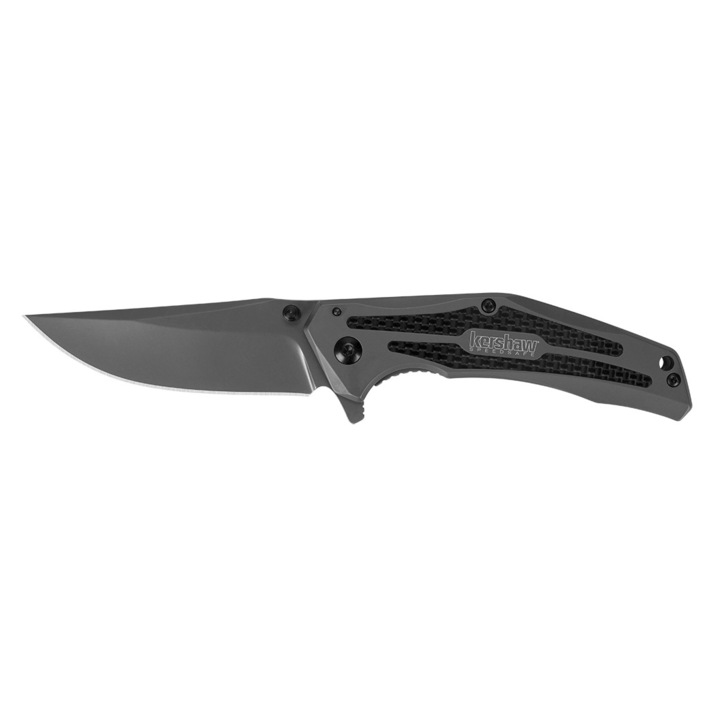 Briceag pliabil Duojet 8300, Kershaw, Inox, 8.3 cm, Gri