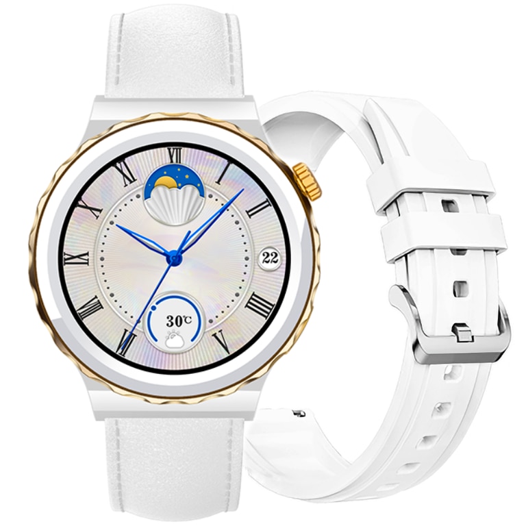Smartwatch Dama Rubicon RNCE92, Conectare Bluetooth, Android si iOS