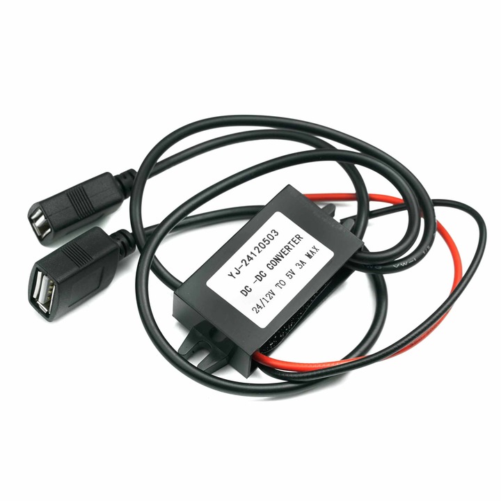 Инверторно зарядно, Elektroweb, 12V - 24V, 5 V, 3 A
