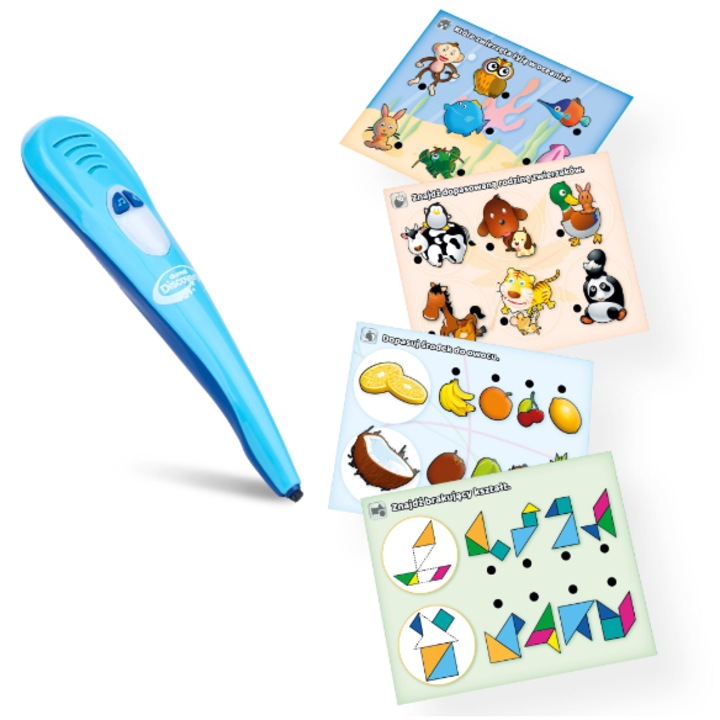 Smart Pen interaktív játék, Dumel, +4 év, Multicolor