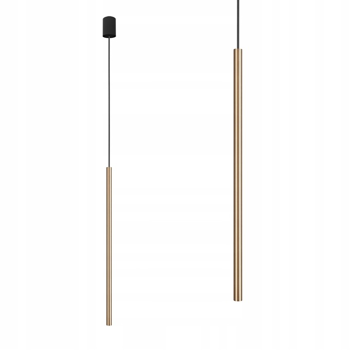 Lustra suspendata, Nowodvorski, Metal, Auriu/Negru