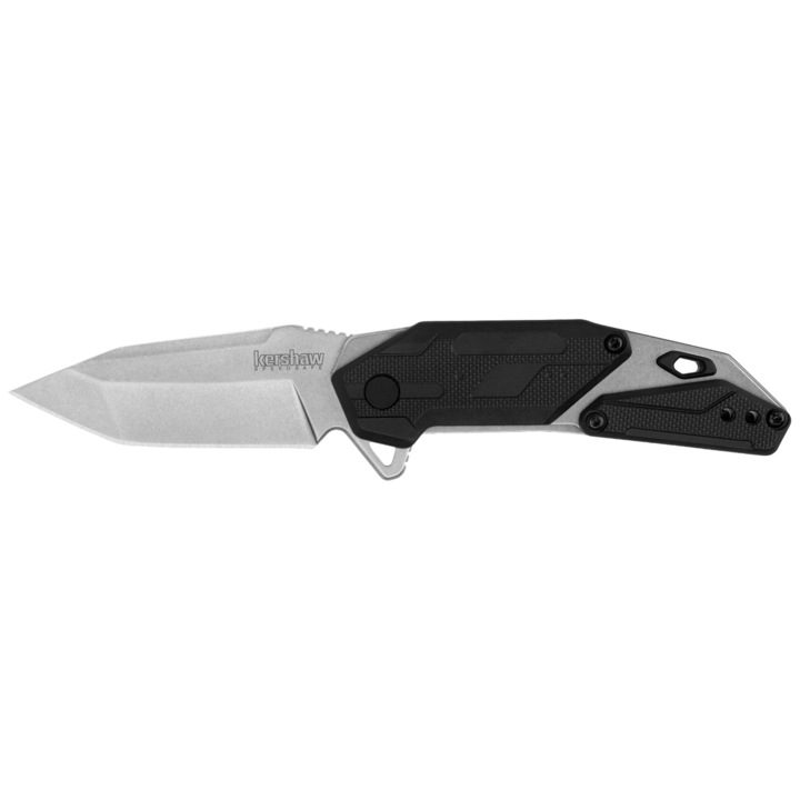 Cutit pliabil Jetpack 1401, Kershaw, Inox, 7 cm, Negru