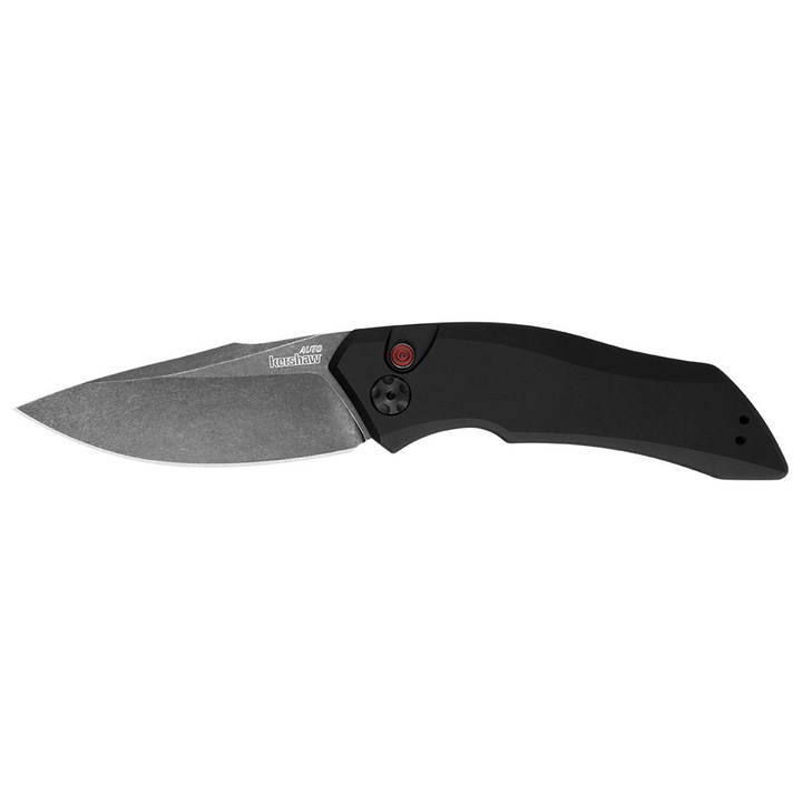Cutit pliabil Launch 1 7100BW, Kershaw, Inox, 8.6 cm, Negru