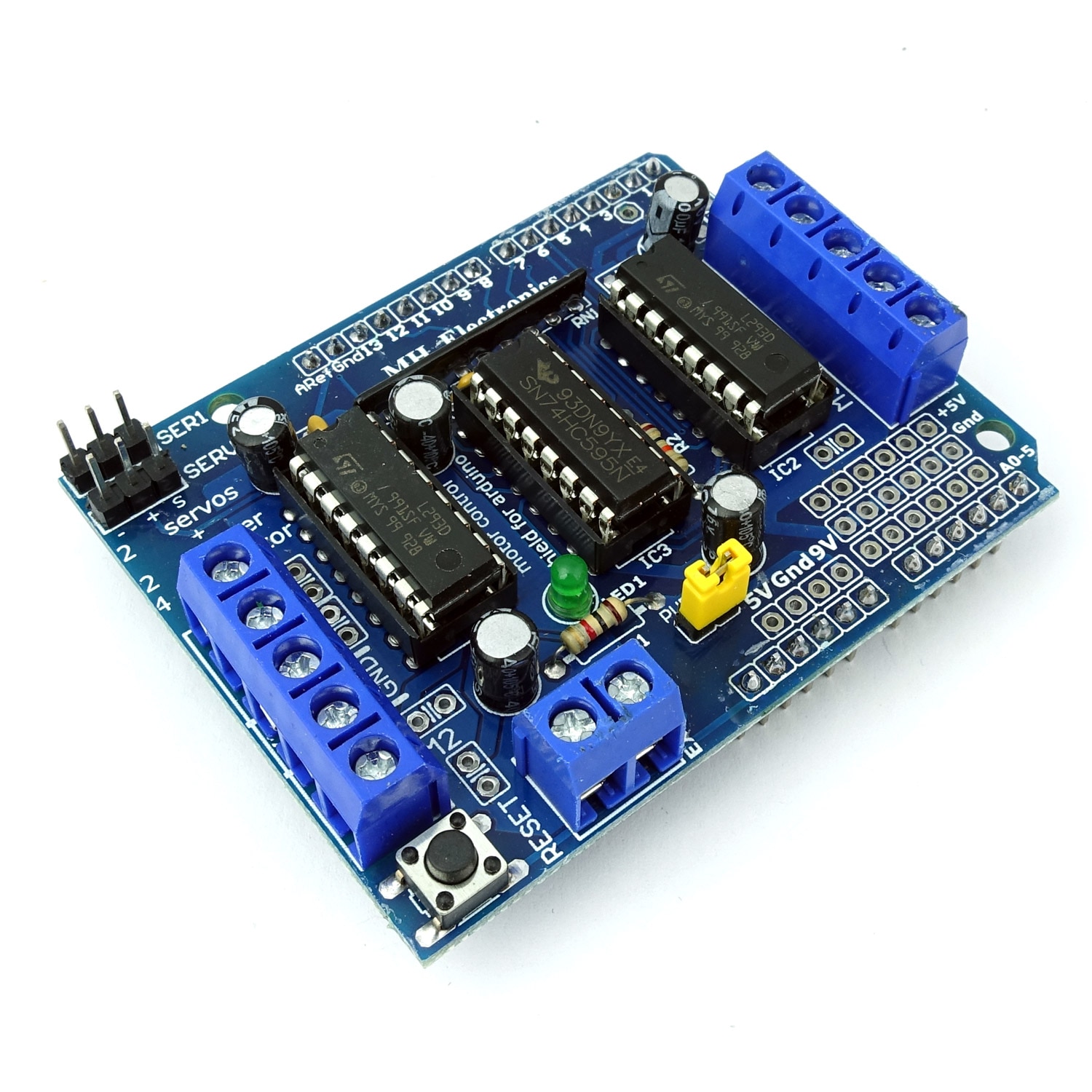 Driver de motor pentru Arduino UNO R3, Elektroweb, 36 V - eMAG.ro