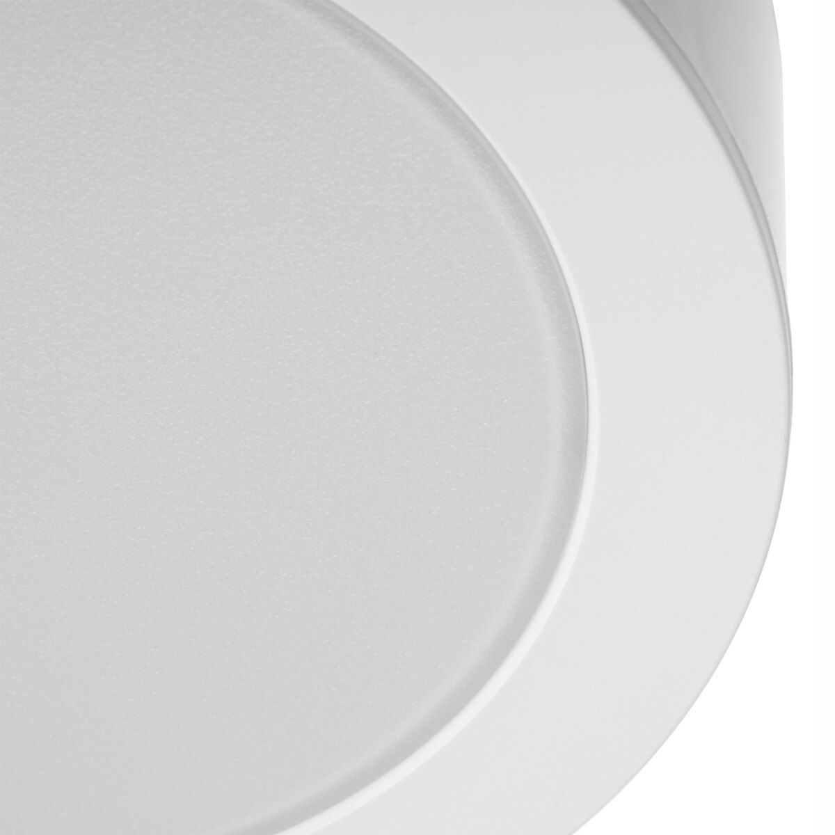 Плафон с вграден LED, Spectrum, Пластмаса, 6 W, 11.5 cm, Бял - eMAG.bg