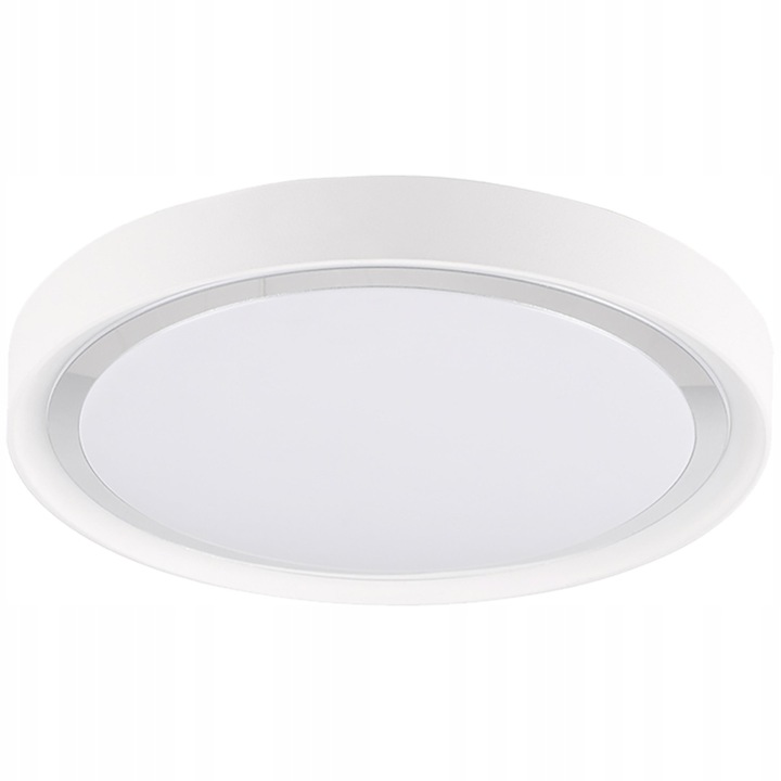 Mennyezeti lámpa integrált LED-del, Polux, fém/műanyag, 15 W, 33 cm, fehér