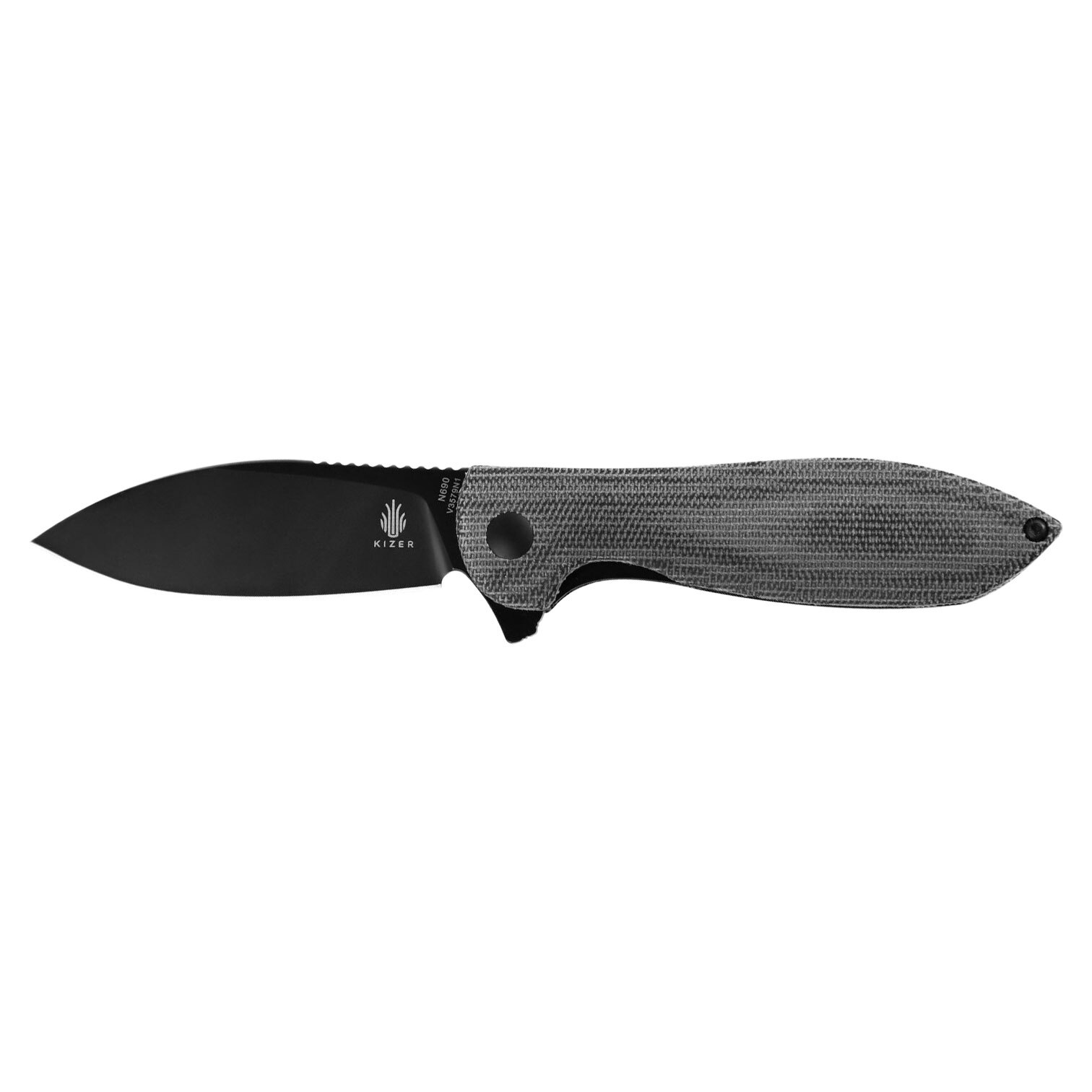 Cutit pliabil Infinity V3579N1, Kizer, Inox, 75 g, Gri - eMAG.ro